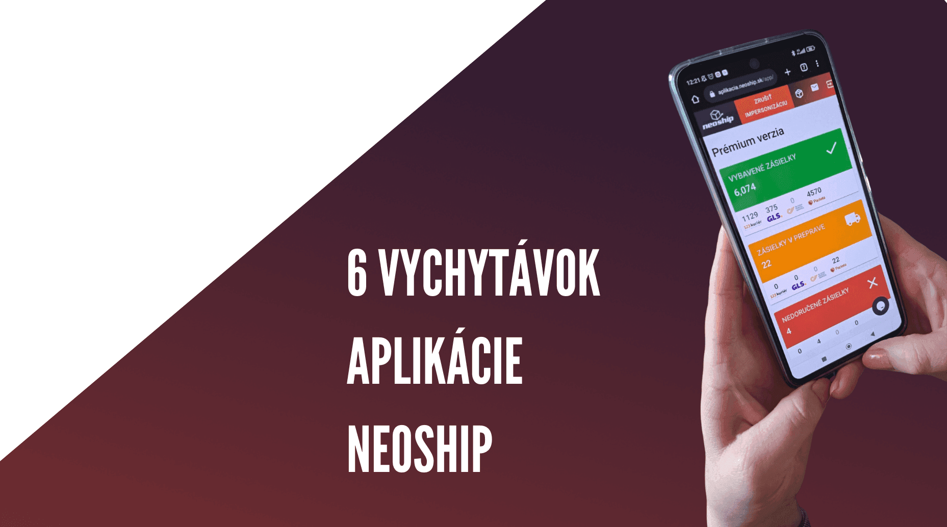 6 vychytávek aplikace Neoship, které vám usnadní expedici v e-shopu