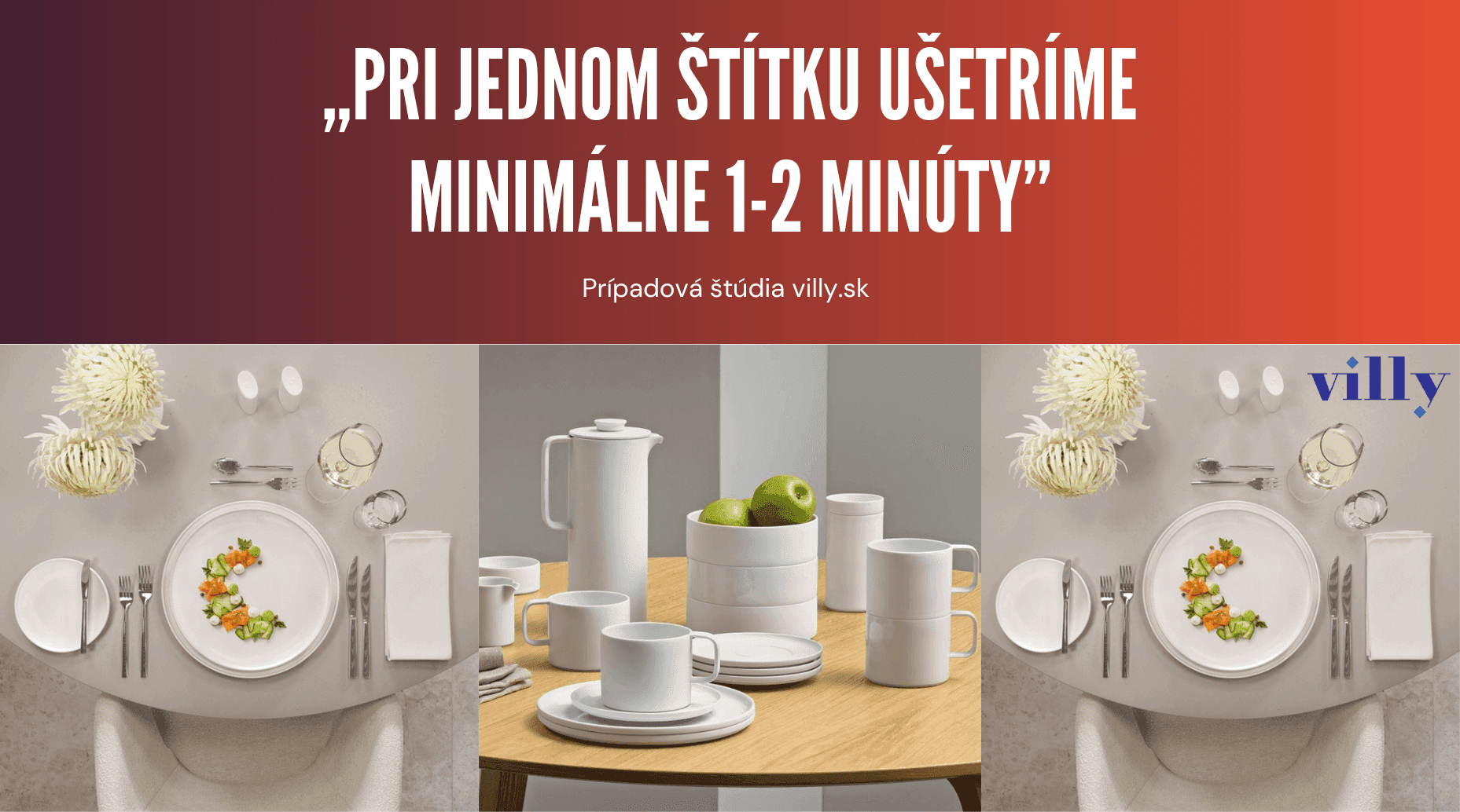 We save at least 1–2 minutes on every label – a case study of villy.sk