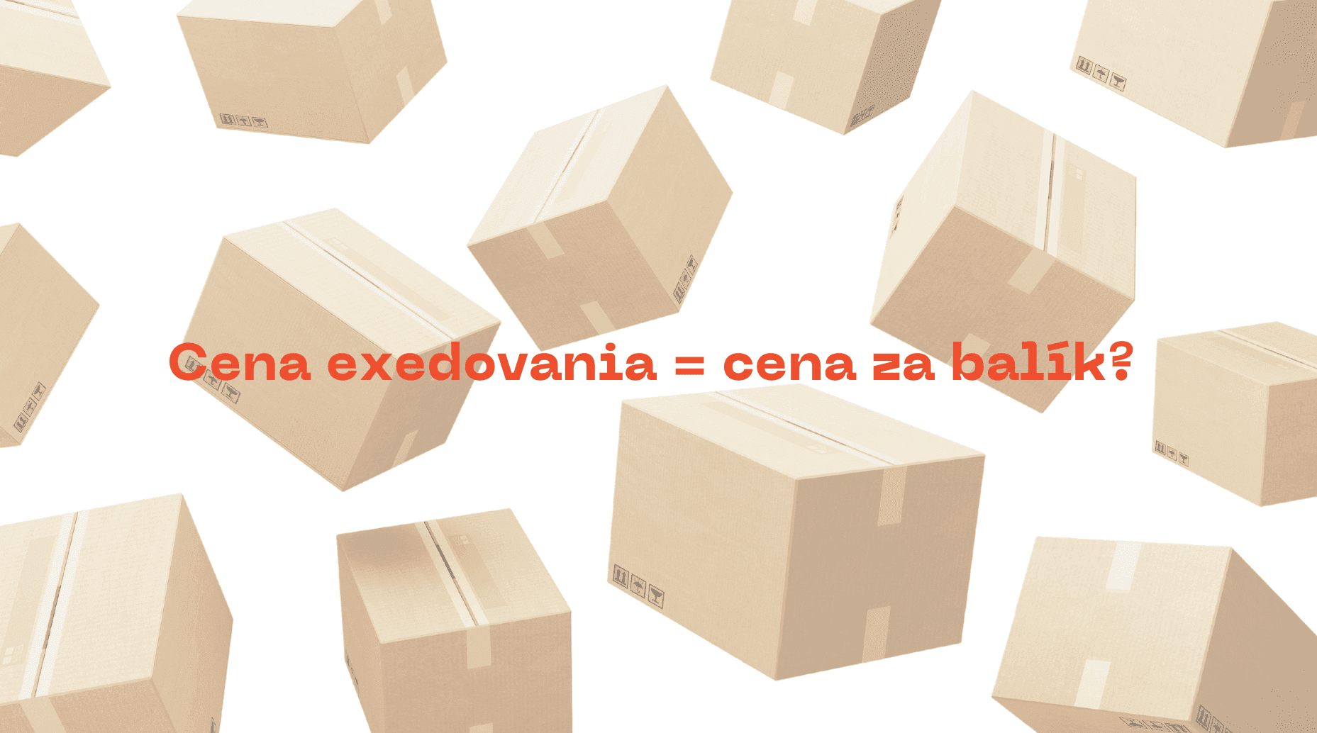 Cena expedování = cena za balík?