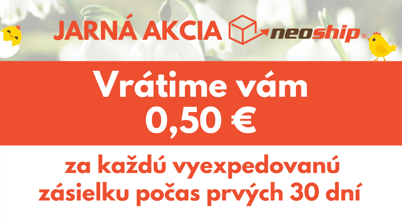 Velká jarní akce Neoshipu