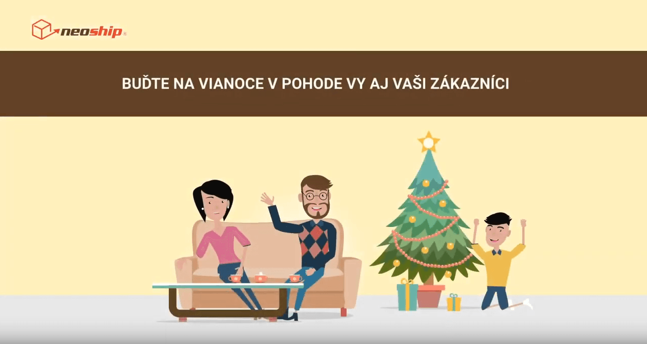 Majte krásne a pokojné Vianoce aj vďaka Neoshipu :)