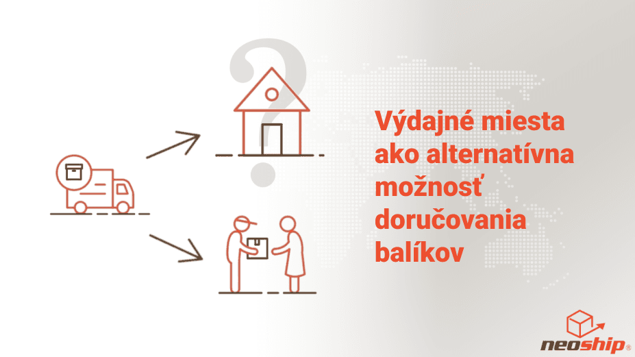 Výdajné miesta ako alternatívna možnosť doručovania balíkov