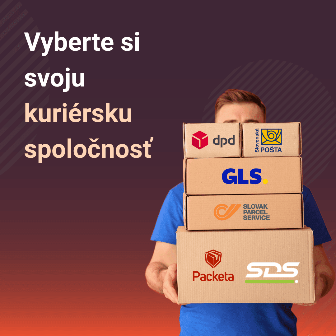 Vyberte si svoju kuriérsku spoločnosť – DPD, GLS, SPS, Packeta