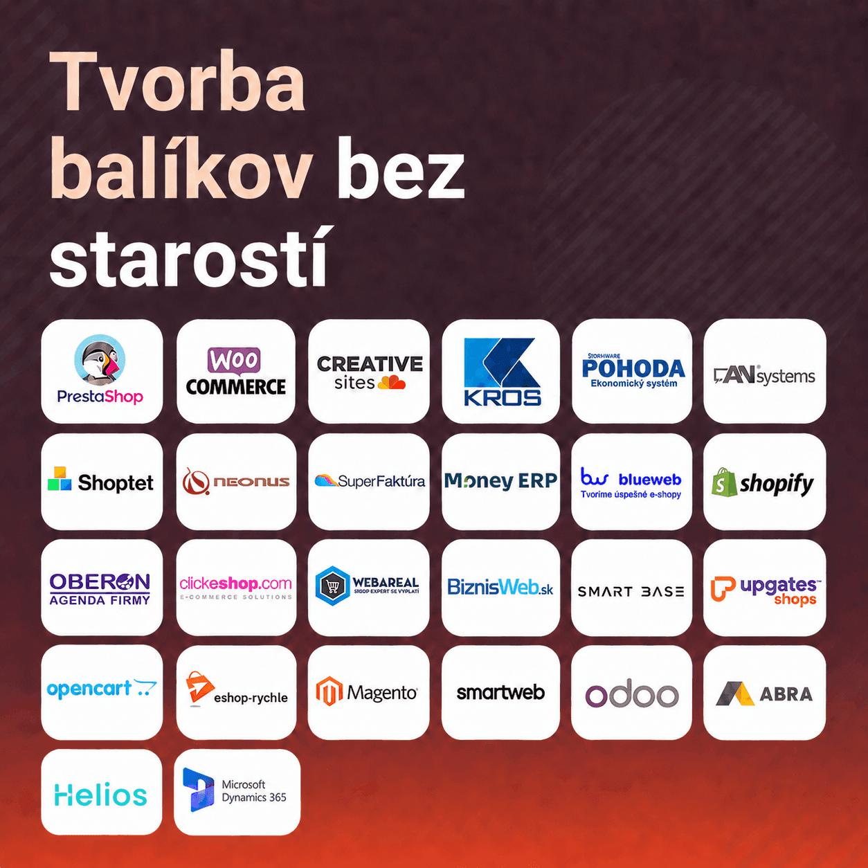 Hromadná tvorba balíkov v expedičnom systéme Neoship