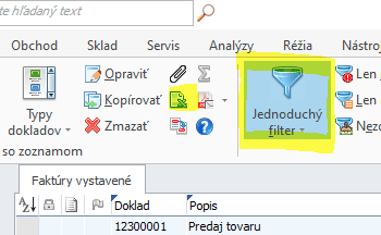 Export do Excelu